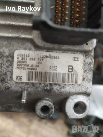 Компютър Двигател 1.6 16V за Alfa Romeo 147 , 0261206714 , me731ha003  , снимка 5 - Части - 53669614