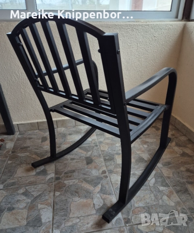 Verkaufe Schaukelstuhl (Eisen) , снимка 4 - Столове - 52856542