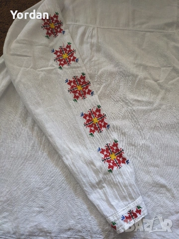 Мъжка риза с шевици, снимка 5 - Ризи - 54104830