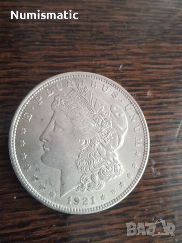 Morgan dollar, сребро, 1921, снимка 1 - Нумизматика и бонистика - 45208136