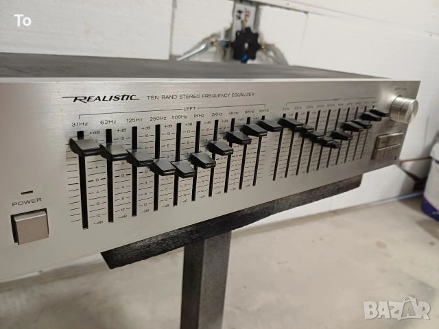 Екуалайзер Realistic, снимка 4 - Ресийвъри, усилватели, смесителни пултове - 53844584