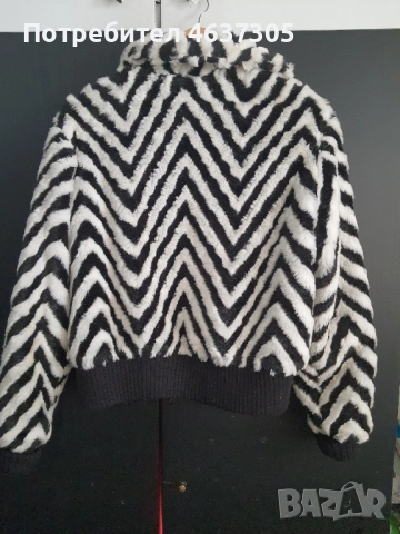 зимно марково яке от кадифе, снимка 2 - Якета - 52246320