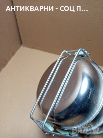 Комплект Соц Стара Съдинка За Храна Неръждаеми Купички Школички. , снимка 6 - Антикварни и старинни предмети - 51912836