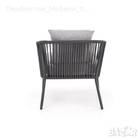 Алуминиев комплект сет за градина с луксозни меки възглавници диван 3местен,2 кресла и масичка, снимка 3 - Градински мебели, декорация  - 50376572