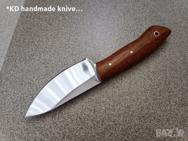 Ловен нож за дране / дерач от марка KD handmade knives ловни ножове, снимка 4 - Ножове - 51962881
