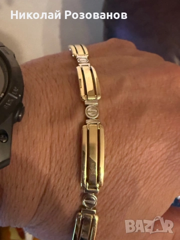 Златна гривна унисекс НОВА!, снимка 9 - Гривни - 54189198