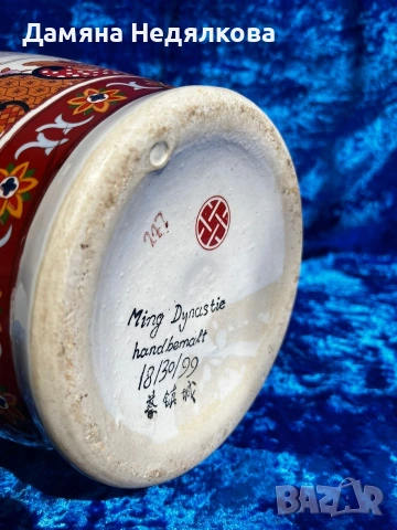 огромна китайска ваза за под, снимка 4 - Вази - 53997890