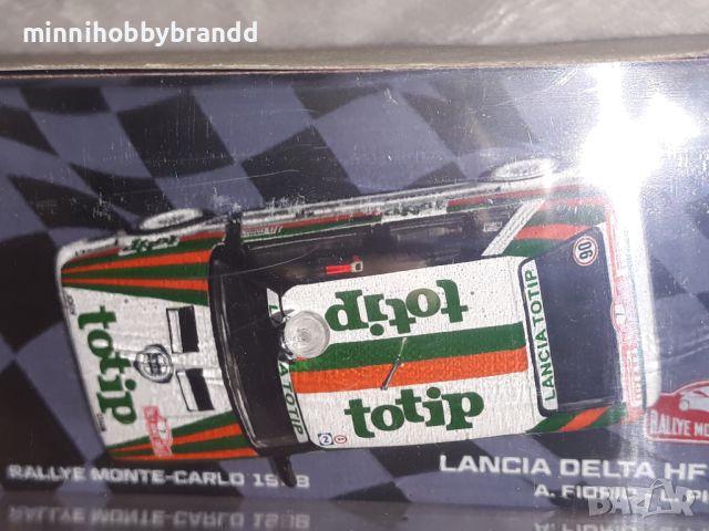 Lancia Delta HF 4WD Rally Monte-Carlo 1988 A.Fiorio-L.Pirollo  1.43 Eaglemoss. Top model., снимка 15 - Колекции - 46572338