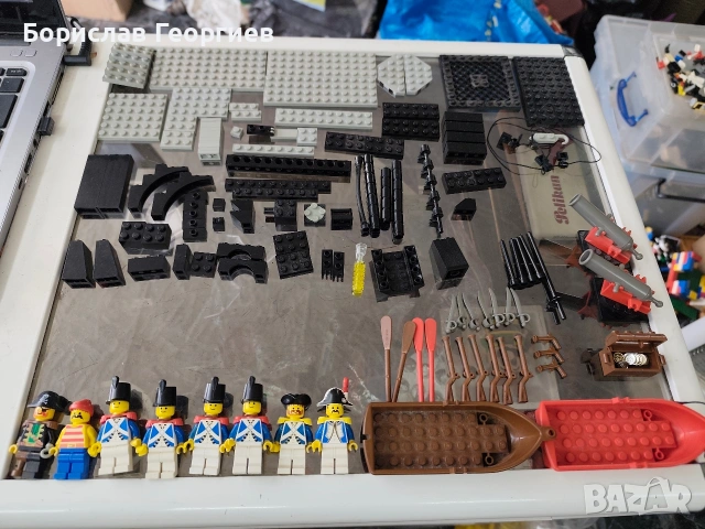 Лего 6276 lego pirates eldorado fortress 1989 г, снимка 2 - Конструктори - 53468409