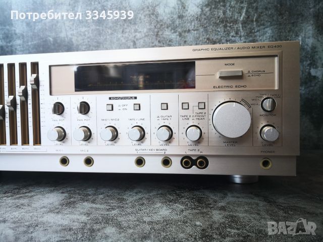 Marantz graphic equalizer/audio mixer EQ 430, снимка 4 - Ресийвъри, усилватели, смесителни пултове - 46706527