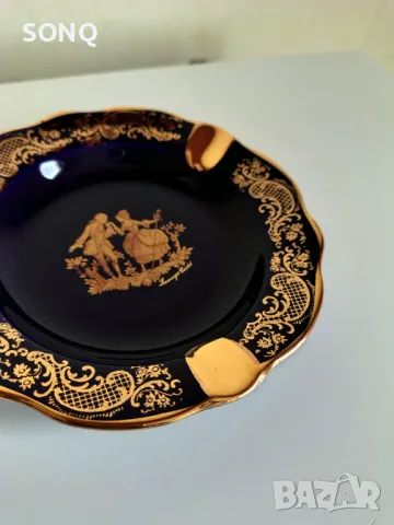 Прекрасен Позлатен 22К Порцеланови Компликт-Лимож, снимка 5 - Антикварни и старинни предмети - 49903191
