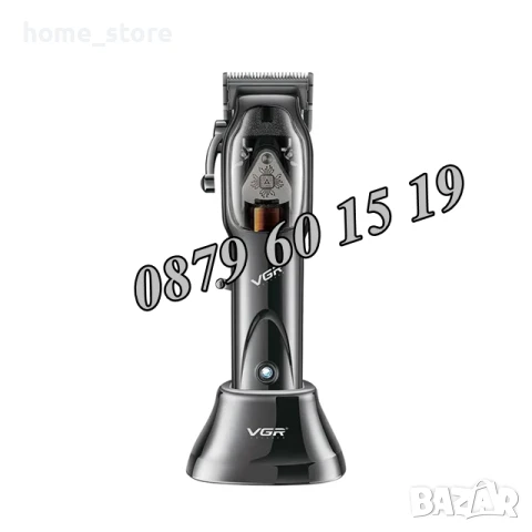 Професионална машинка за подстригване VGR V-653, Безжична машинка за подстригване, снимка 5 - Машинки за подстригване - 50491453