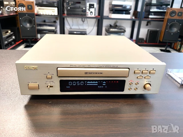 Реверсивен касетен дек Denon, снимка 1