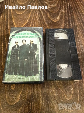 Видео касети Матрицата Трилогия, снимка 4 - Екшън - 53634243