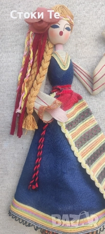 Ретро българска кукла – ръчна изработка (1984 г.), снимка 8 - Антикварни и старинни предмети - 51755584