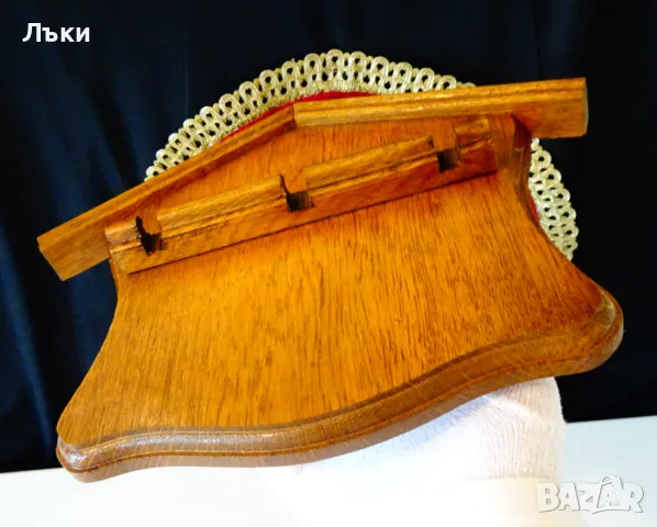 Поставка за прибори,естествено дърво,къща. , снимка 2 - Антикварни и старинни предмети - 50259483