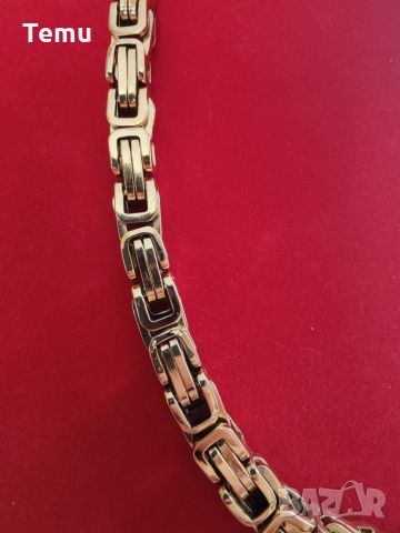 Ланец от медицинска стомана - Кралска плитка  - дължина 52см., снимка 2 - Колиета, медальони, синджири - 45820070