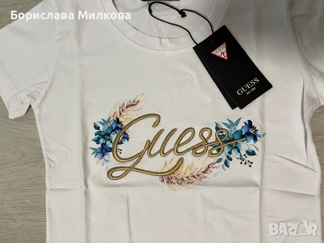 Дамска тениска Guess, снимка 2 - Тениски - 46763914