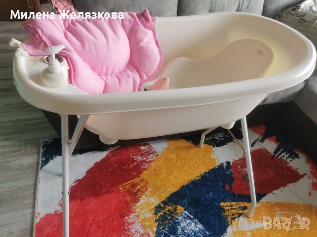 вана със стойка за бебе