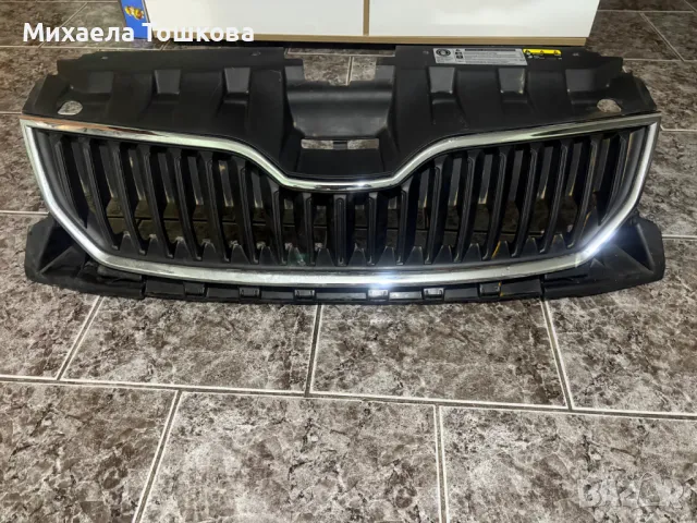 Централна решетка за Шкода Фабия 3 / Skoda Fabia III, снимка 1 - Аксесоари и консумативи - 49306326