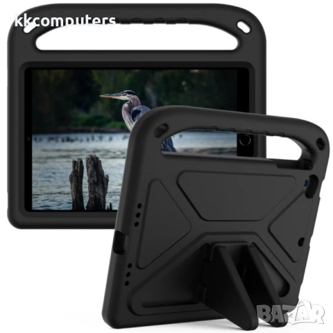 iPad mini 5 / 4 / 3 / 2 / 1 EVA Удароустойчив Калъф с Удобна Дръжка и Стойка + Протектор, снимка 4 - Калъфи, кейсове - 51129577