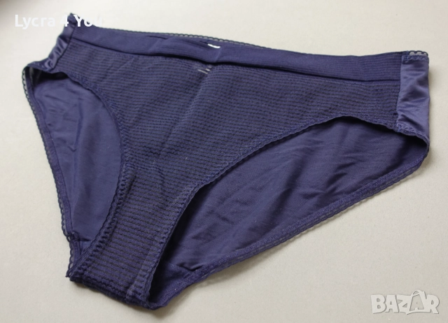 Wolford M/L луксозни тъмносини бикини, снимка 4 - Бельо - 51862068