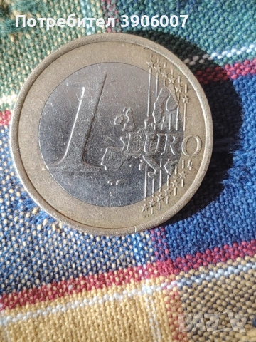 Продавам Френска монета от 1€ 2000г