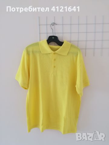 Мъжка блуза, къс ръкав, памук, гръдна обиколка 108 см, снимка 1 - Тениски - 46407153