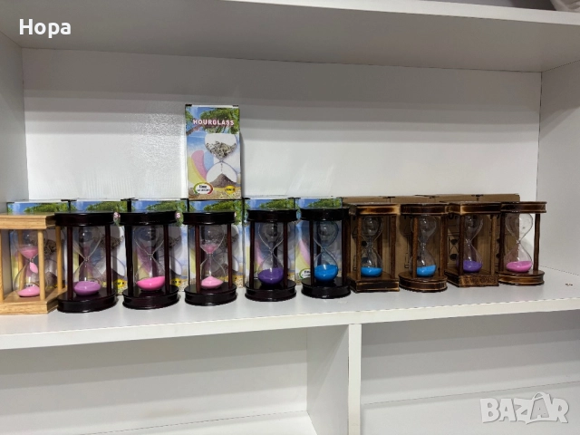 Пясъчен часовник 10 , 5 , 3 и 1 минути , снимка 4 - Декорация за дома - 35940591