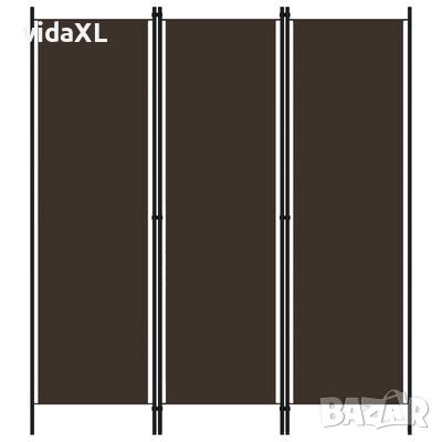 vidaXL Параван за стая, 3 панела, антрацит, 150x180 см(SKU:320717