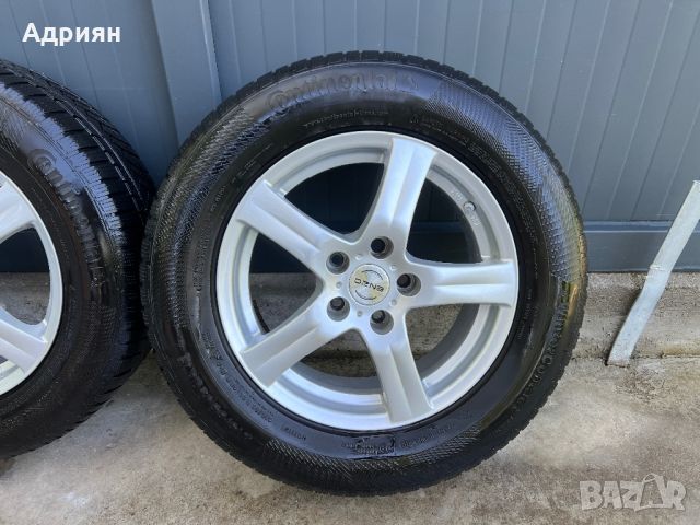 Джанти R16 5х114.3 Nissan Qashqai + Зимни гуми 215/65/16, снимка 5 - Гуми и джанти - 45544882