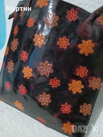 Занаятчийска чанта, снимка 2 - Чанти - 53661023