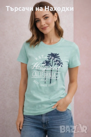 Дамска тениска Hollywood California S Small