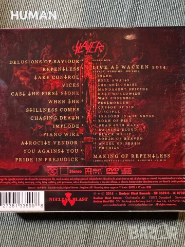 Slayer , снимка 18 - CD дискове - 48732475