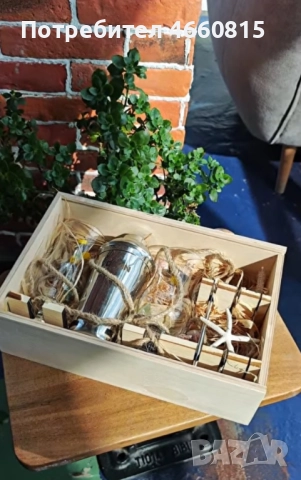 Луксозна кутия метален шейкър чаши +аксесоари Devin подход. за подарък, снимка 9 - Чаши - 52947499