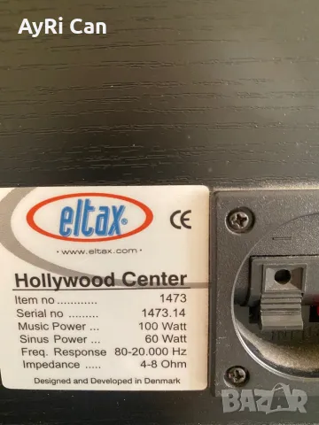 говорител Eltax hollywood, снимка 7 - Тонколони - 46991455