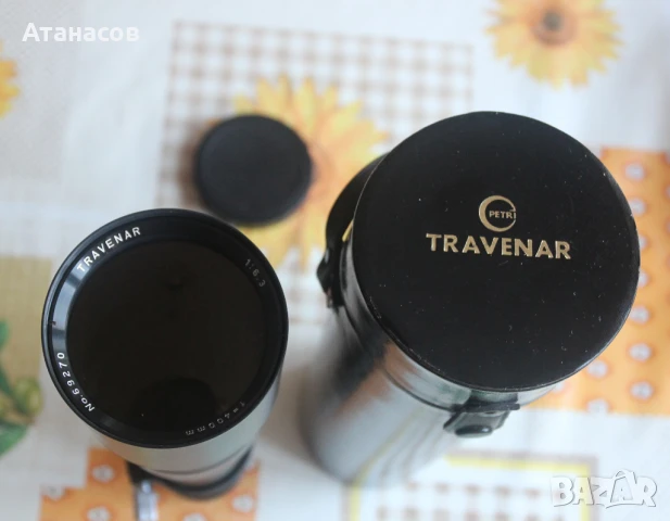  Обектив Petri TRAVENAR TELE 400 mm 1:6.3 на M42 резба, снимка 2 - Обективи и филтри - 51220735