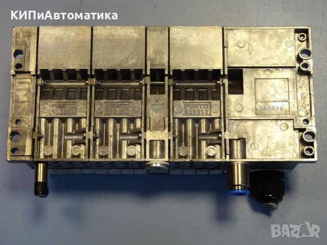 пневматичен модул Festo VMPA-KMS1-24-5 pneumatic valve block, снимка 7 - Резервни части за машини - 46582518