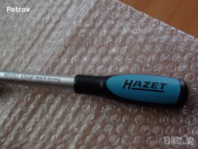 HAZET 916 SP - MADE IN GERMANY - 1/2" ЧИСТО НОВА Profi Тресчотка !! Немско Индустриално Качество !!!, снимка 7 - Гедорета - 48313407