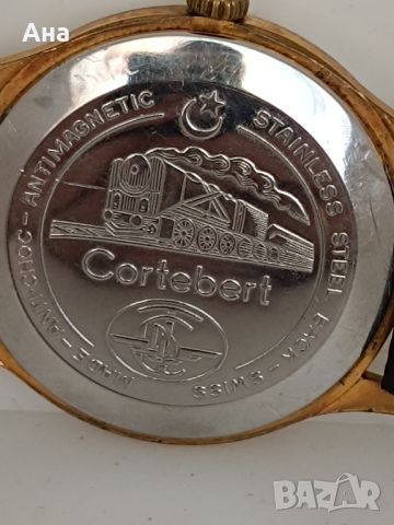 Оригинален Швейцарски часовник Cortebert 17 камъка

, снимка 4 - Мъжки - 46456209