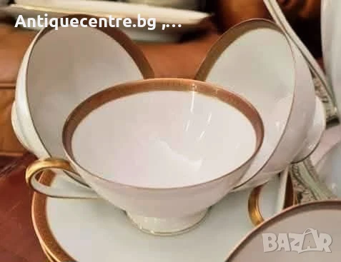 BAVARIA ,TIRSCHENREUTH GERMANY  - сервиз за кафе / чай за 12 души ., снимка 2 - Сервизи - 50940765