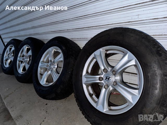 Джанти за Хюндай оригинални за İX35 Tucson, снимка 2 - Гуми и джанти - 53297588