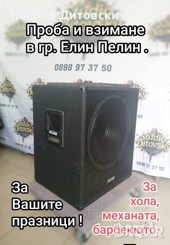 Активен бас 18-ка., снимка 3 - Тонколони - 54017665