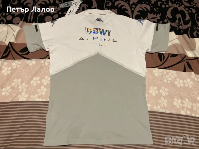 Kappa BWT Alpine F1 поло тениска мъжка Формула 1, снимка 4 - Тениски - 53298195