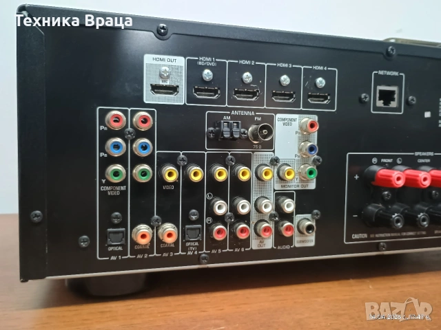 Ресивър (усилвател) YAMAHA HTR-4065. Перфектен! Изпращам видео. , снимка 11 - Ресийвъри, усилватели, смесителни пултове - 54198520