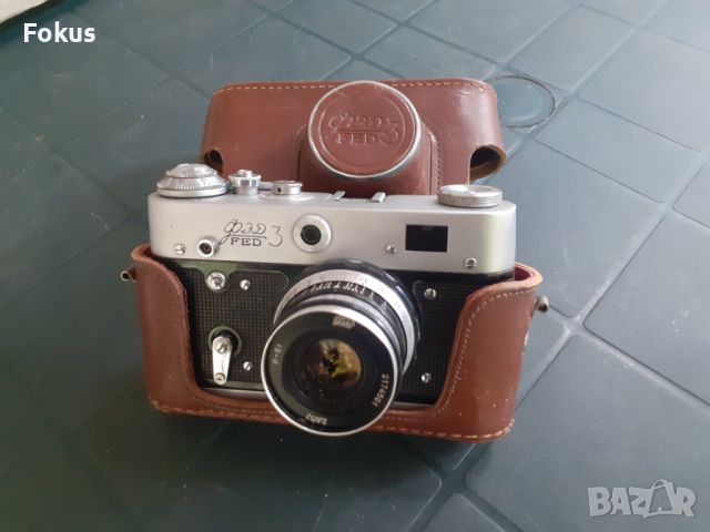 Стар механичен фотоапарат Фед 3, снимка 1 - Антикварни и старинни предмети - 45828157