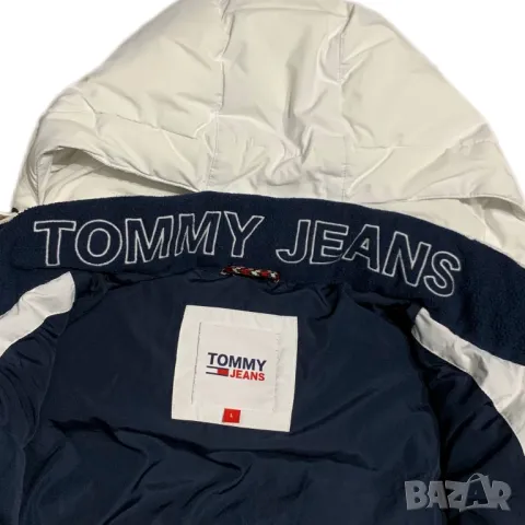 Оригинално мъжко пухено яке Tommy Jeans Essentials | L размер, снимка 7 - Якета - 47858164