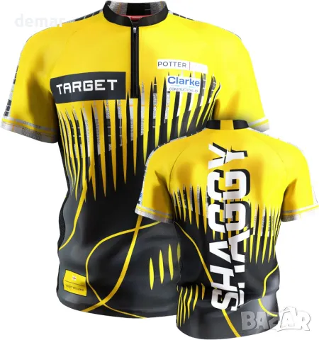 TARGET Darts Scott Williams Dart Shirt 2025: Мъжка тениска за дартс за Световното първенство 2025