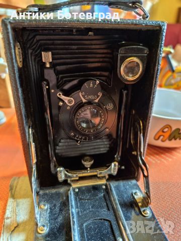 Стар фотоапарат от 1934 година е закупен иначе е по стар , снимка 11 - Антикварни и старинни предмети - 46343593