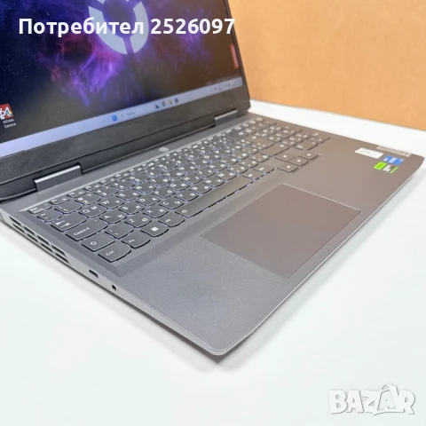 Lenovo LOQ/15,6” 144Hz IPS/i5-12450H/16GB DDR5/RTX 2050/512GB NVMe, снимка 4 - Лаптопи за игри - 50650723